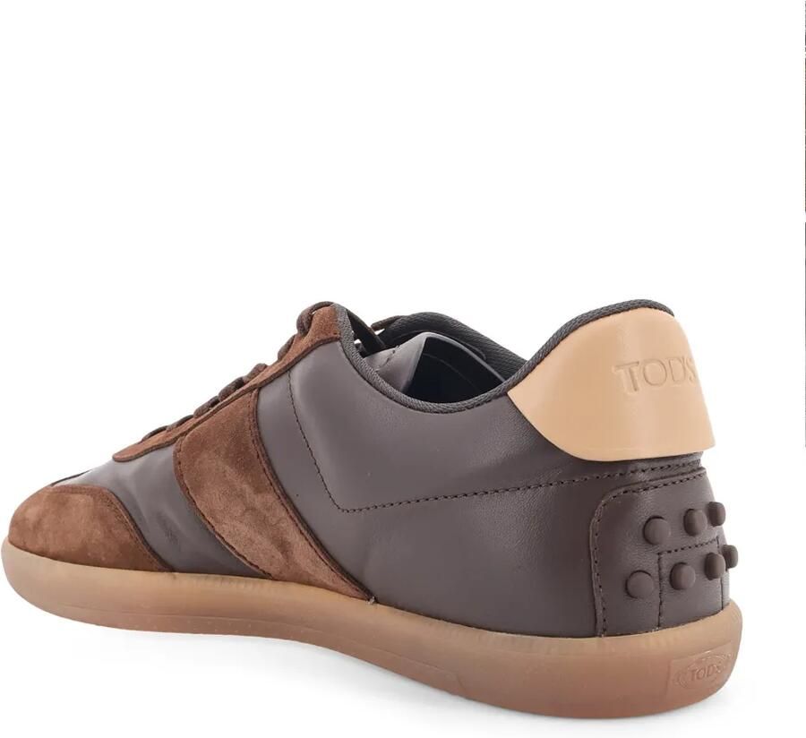 Tod's Sneakers met suède vlakken Bruin - Foto 3