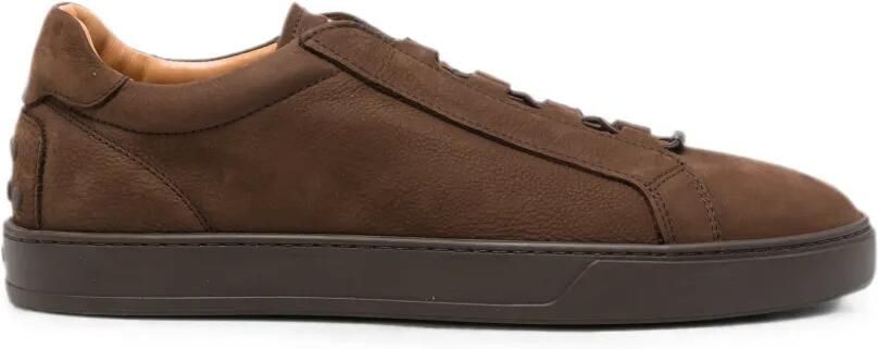Tod's Sneakers met Gommino-detail en logo-reliëf Bruin