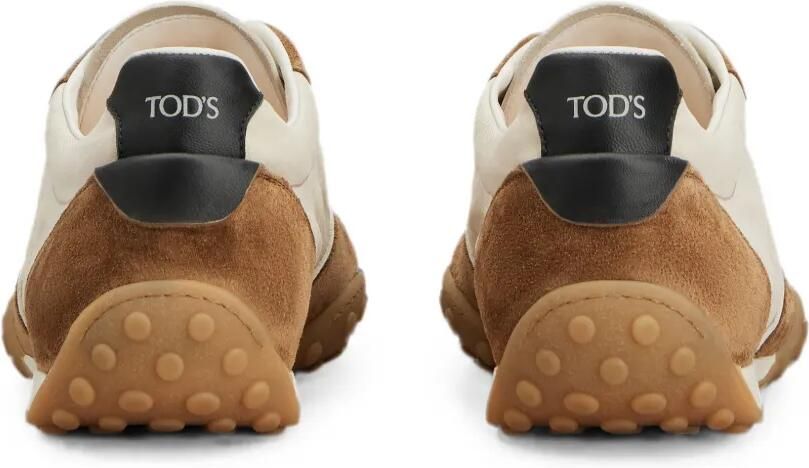 Tod's Sneakers van suède en stof Beige - Foto 3