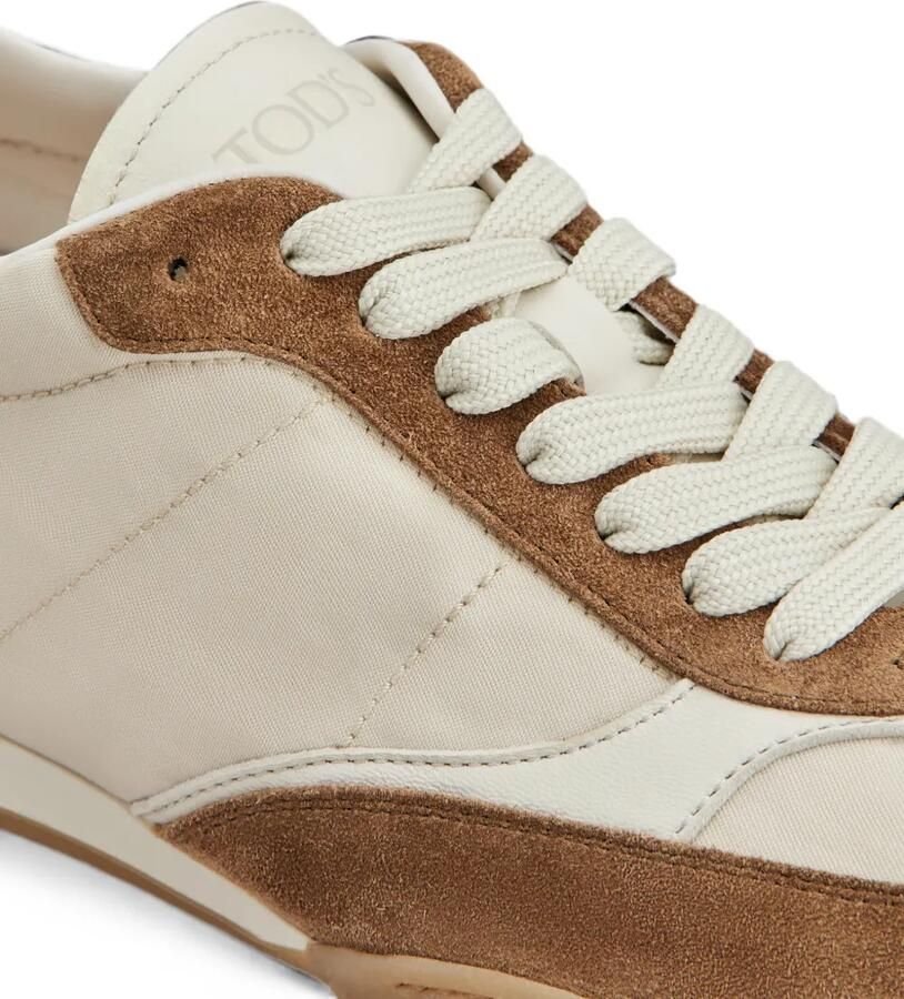 Tod's Sneakers van suède en stof Beige - Foto 2