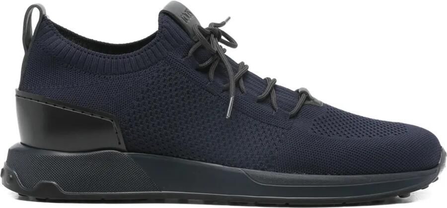 Tod's Soksneakers van technische stof en leer Blauw