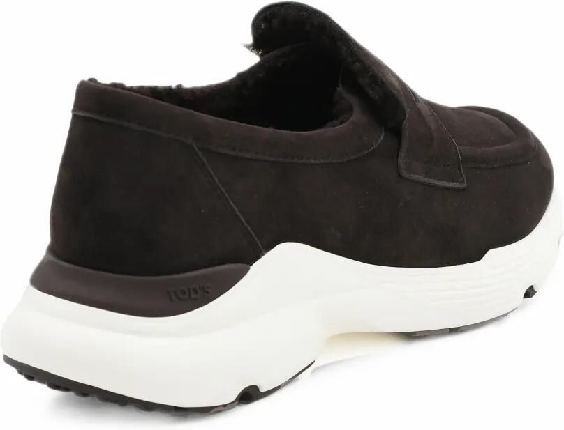 Tod's sporty loafers in nubuck Bruin - Foto 2