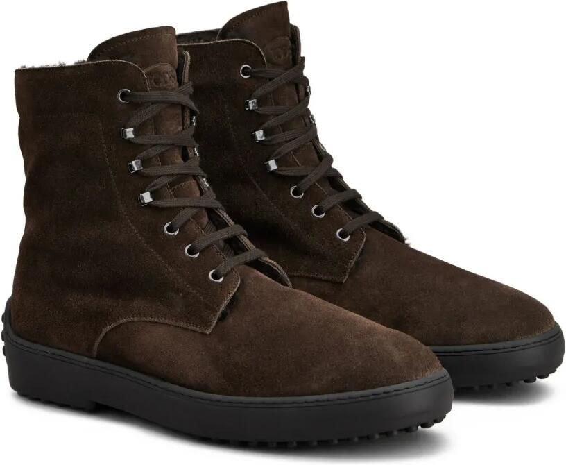 Tod's Suède Chelsea laarzen Bruin - Foto 3