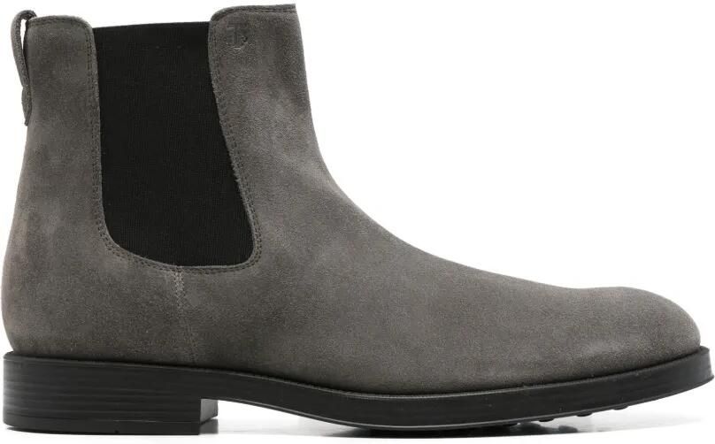 Tod's Suède Chelsea laarzen Grijs