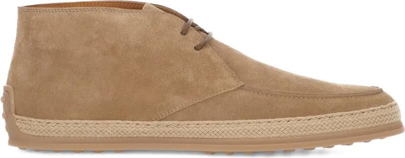 Tod's Suède desert boots Beige