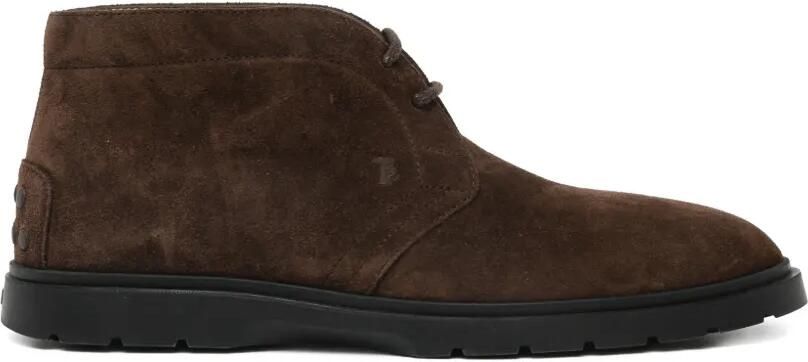 Tod's Suède desert boots Bruin