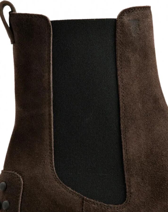 Tod's Suède enkellaarzen Bruin