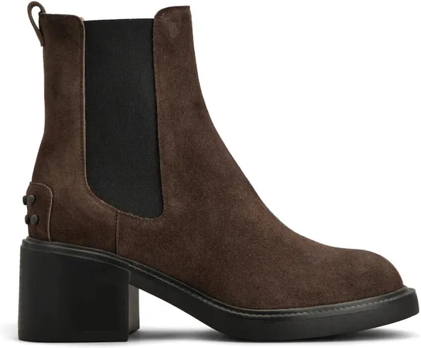 Tod's Suède enkellaarzen Bruin - Foto 2
