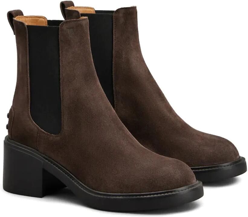 Tod's Suède enkellaarzen Bruin - Foto 3