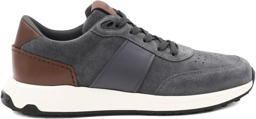 Tod's Suède leren sneakers met vlak Blauw