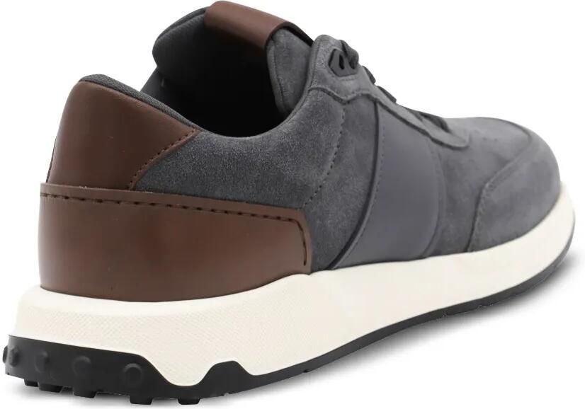 Tod's Suède leren sneakers met vlak Blauw - Foto 2