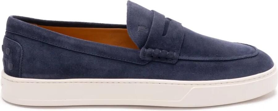 Tod's Suède loafers Blauw