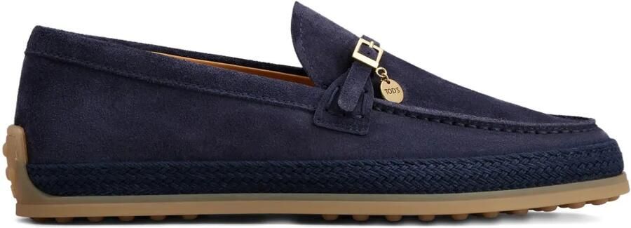 Tod's Suède loafers Blauw