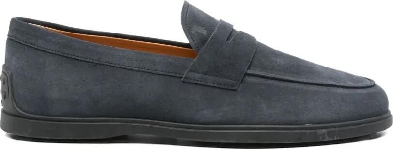 Tod's Suède loafers Blauw
