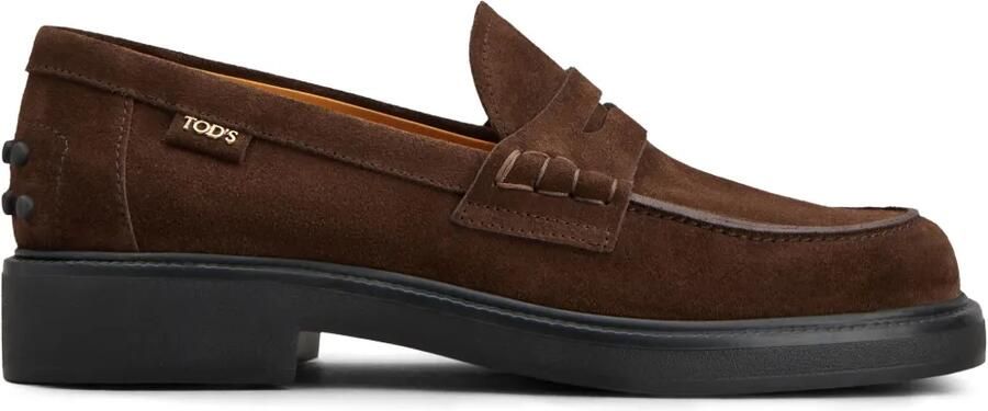 Tod's Suède loafers Bruin