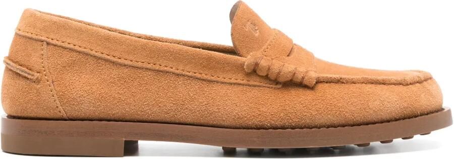 Tod's Suède loafers Bruin