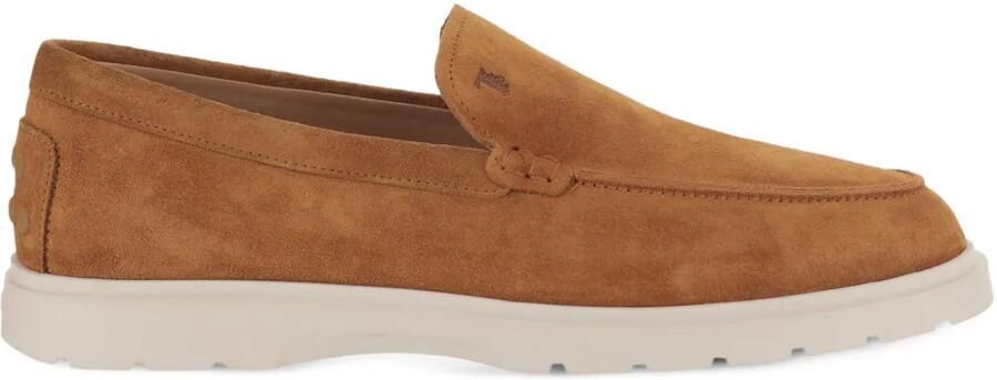 Tod's Suède loafers Bruin