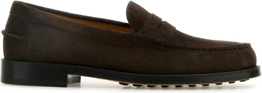 Tod's Suède loafers Bruin
