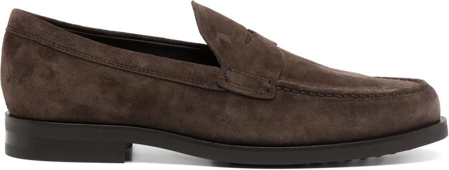 Tod's Suède loafers Bruin
