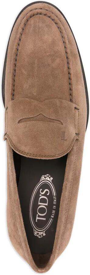 Tod's Suède loafers Bruin - Foto 4