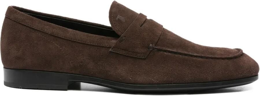 Tod's Suède loafers Bruin