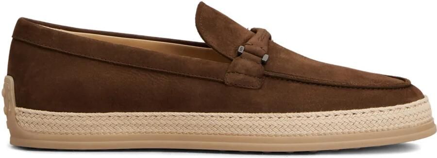 Tod's Suède loafers Bruin