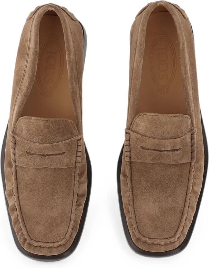 Tod's Suède loafers Bruin - Foto 3