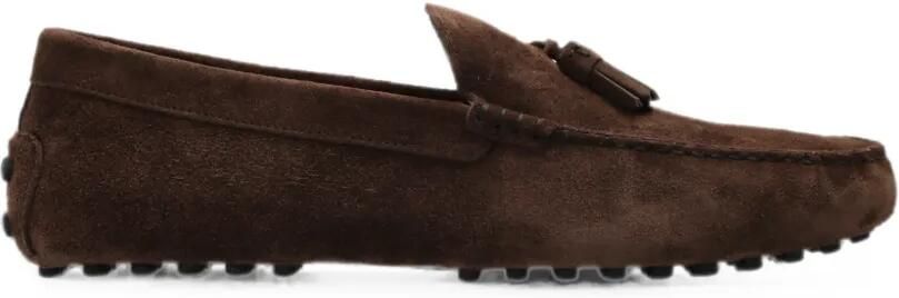 Tod's Suède loafers Bruin