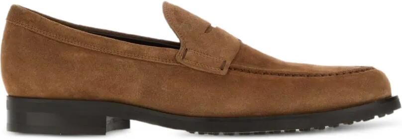 Tod's Suède loafers Bruin