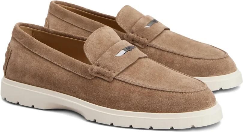 Tod's Suède loafers Bruin - Foto 3