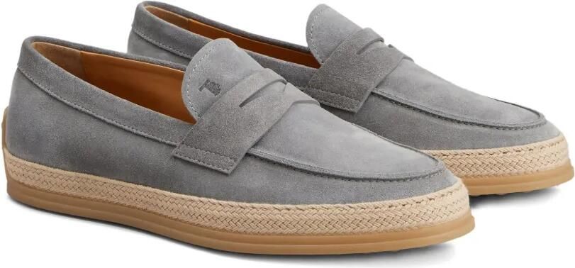 Tod's Suède loafers Grijs - Foto 4