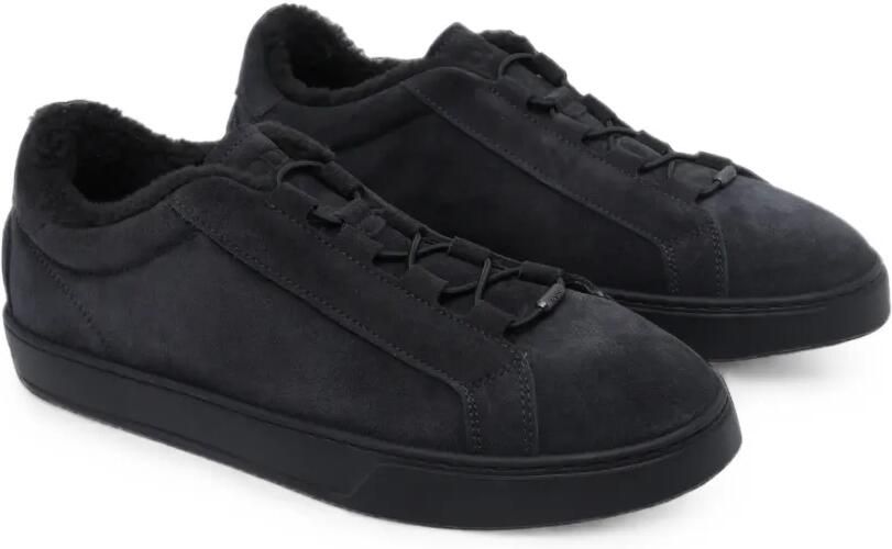 Tod's Suède low-top sneakers Zwart - Foto 3