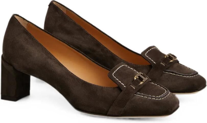 Tod's Suède pumps Bruin - Foto 4