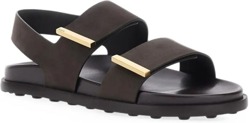 Tod's Suède sandalen Grijs