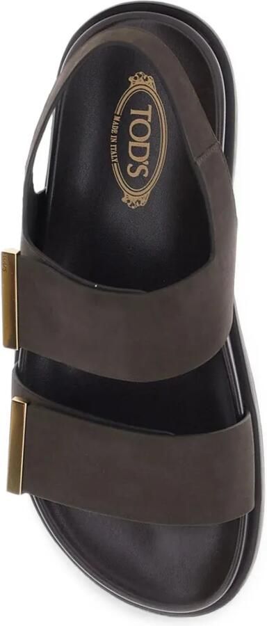 Tod's Suède sandalen Grijs - Foto 2