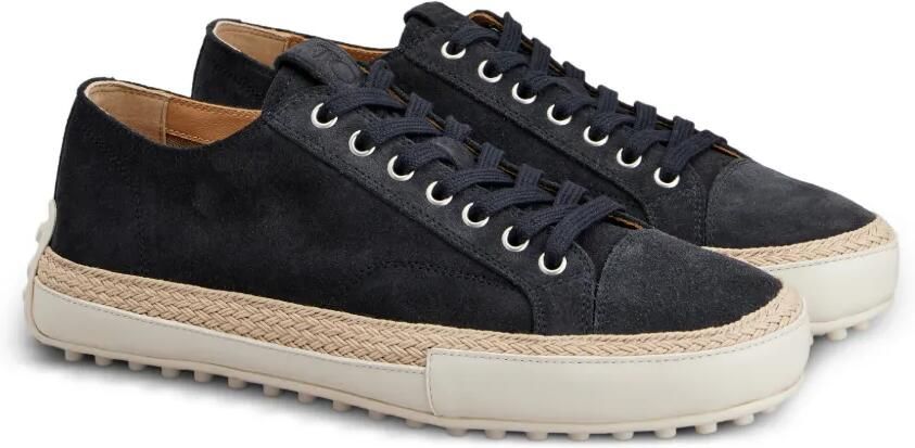 Tod's Suède sneakers Blauw - Foto 4