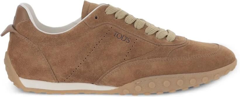 Tod's Suède sneakers Bruin - Foto 5