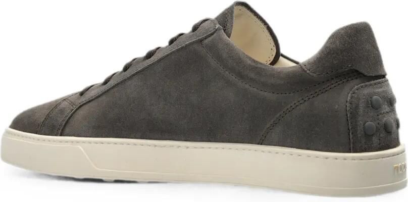 Tod's Suède sneakers met logo-reliëf Grijs - Foto 3