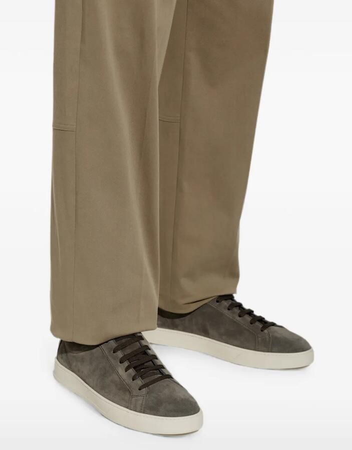 Tod's Suède sneakers met logo-reliëf Grijs - Foto 2