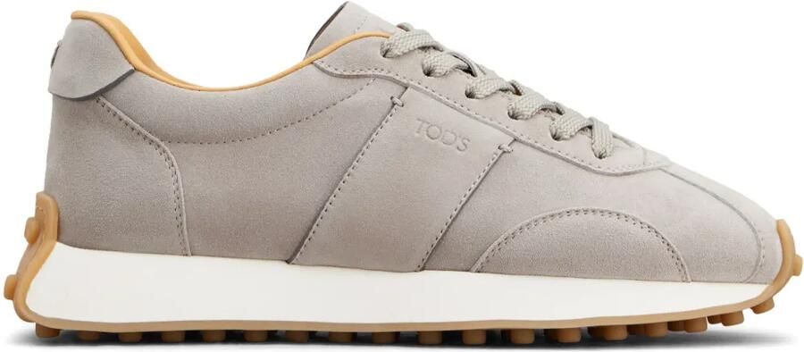 Tod's Suède sneakers met logoprint Grijs