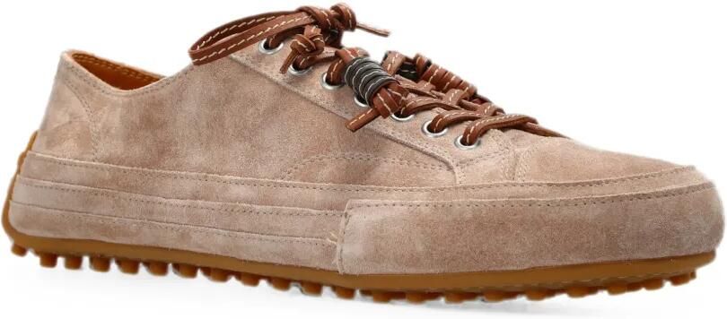 Tod's Suède sportschoenen Beige - Foto 4