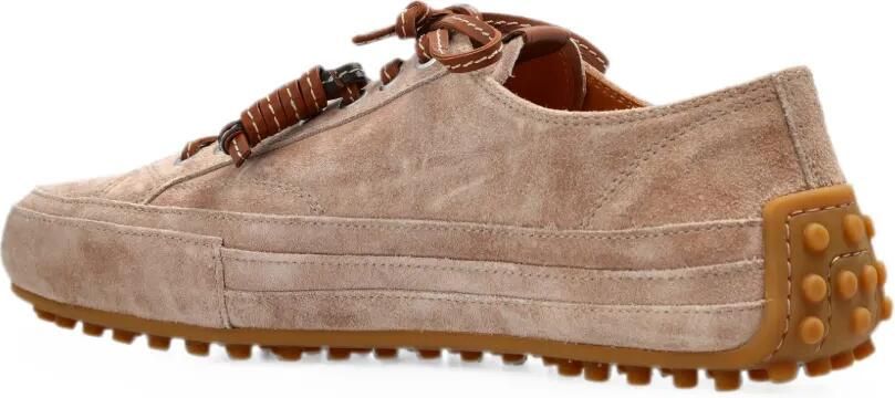 Tod's Suède sportschoenen Beige - Foto 3