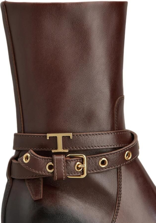 Tod's T Timeless laarzen met gesp Bruin - Foto 4