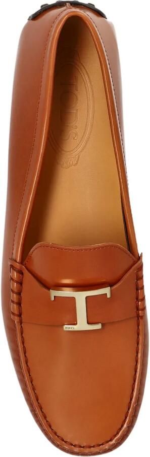 Tod's T Timeless leren loafers Bruin - Foto 5