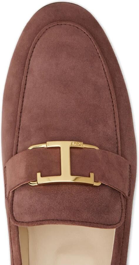 Tod's T Timeless loafers met band Bruin - Foto 2