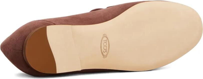 Tod's T Timeless loafers met band Bruin - Foto 4