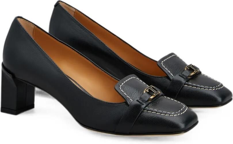 Tod's T Timeless pumps met contrasterend stiksel Zwart - Foto 4