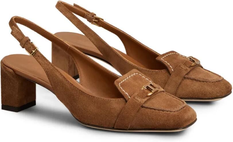 Tod's T Timeless slingback pumps Bruin - Foto 3