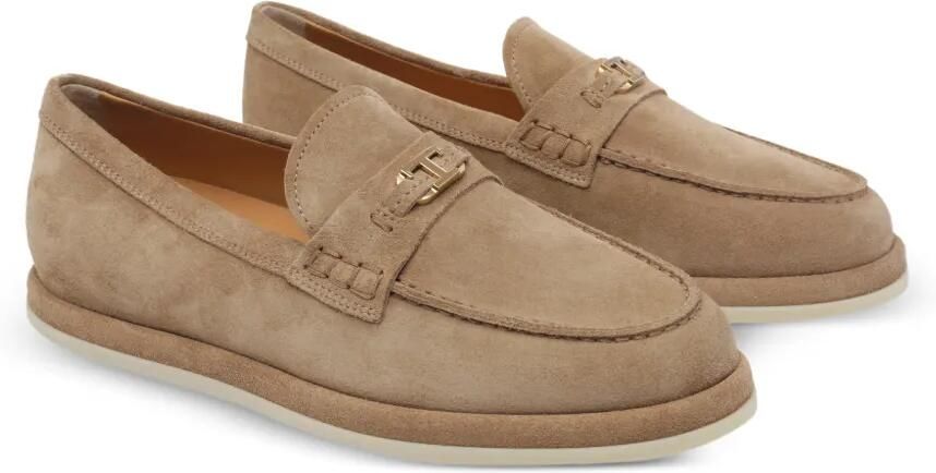 Tod's T-Timeless suède loafers Beige - Foto 4