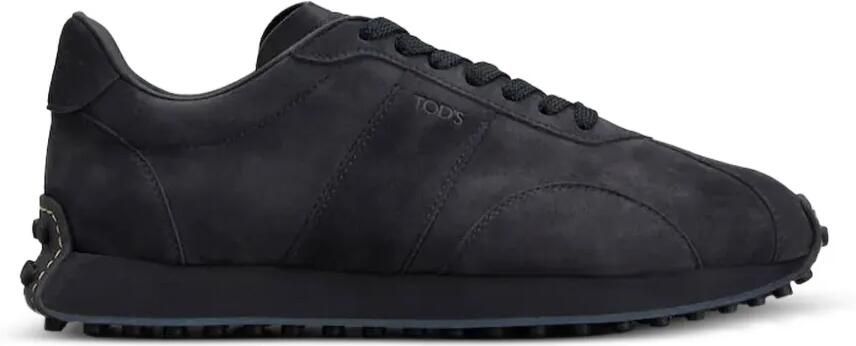 Tod's T Vintage suède sneakers Zwart